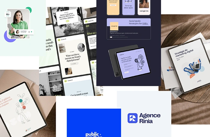 Une identité visuelle corporate et professionnelle: pour une image qui structure