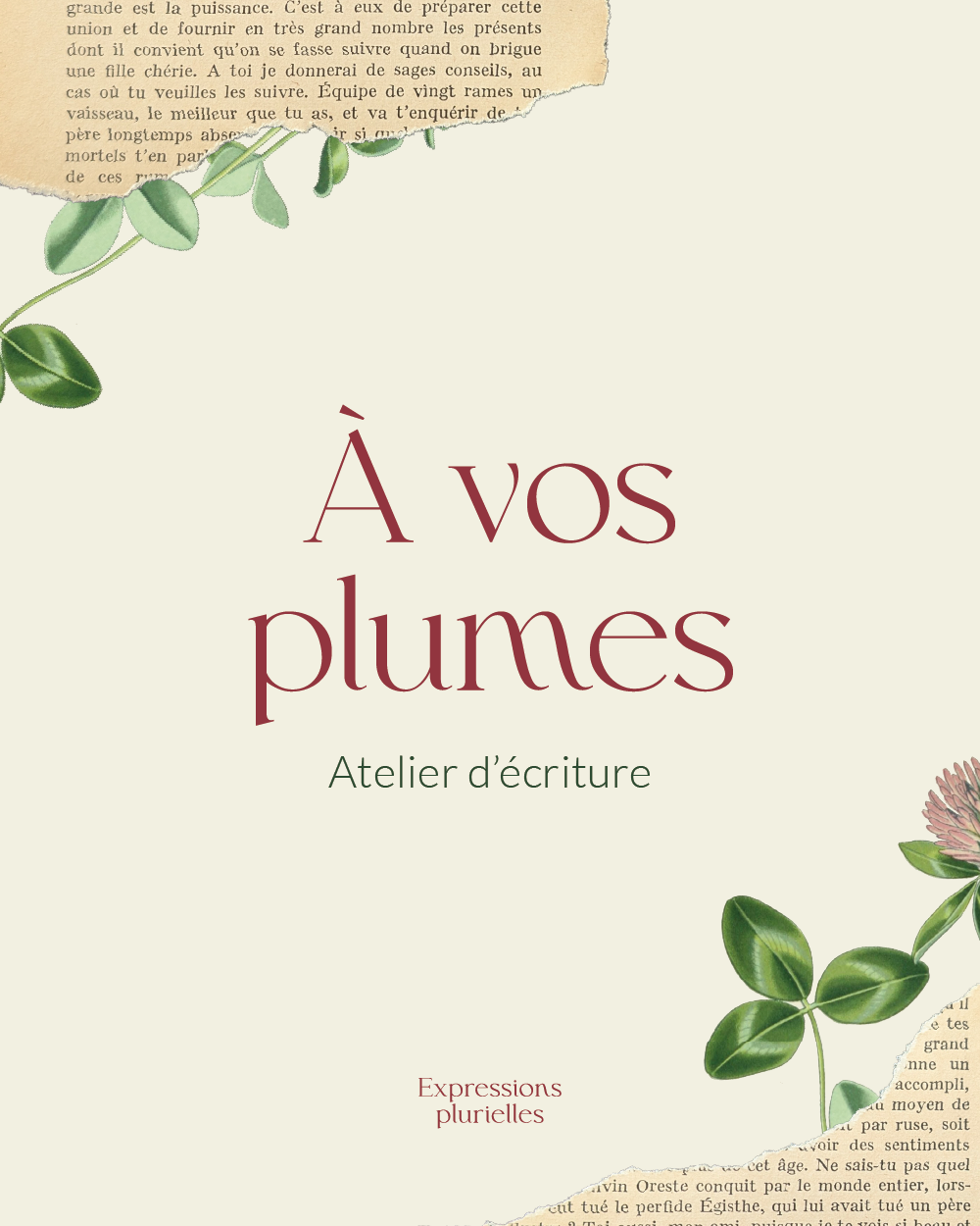 Identité visuelle Expressions Plurielles, Lucie Colin