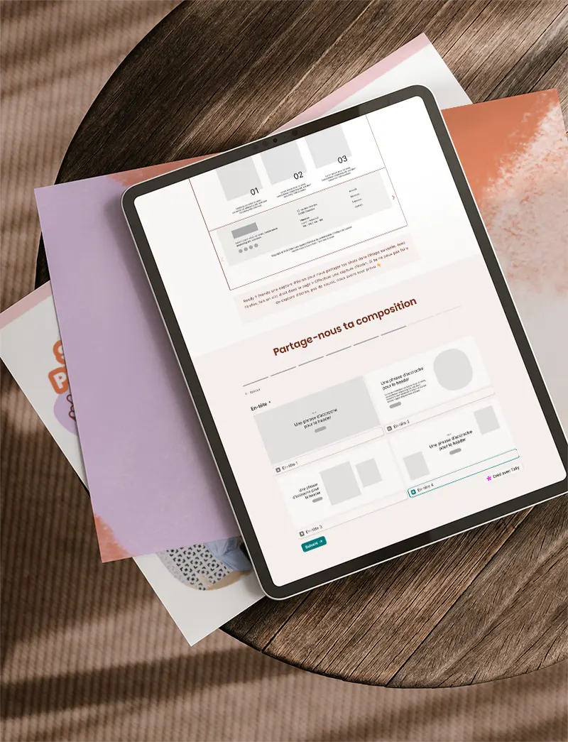 Moodboard identité visuelle