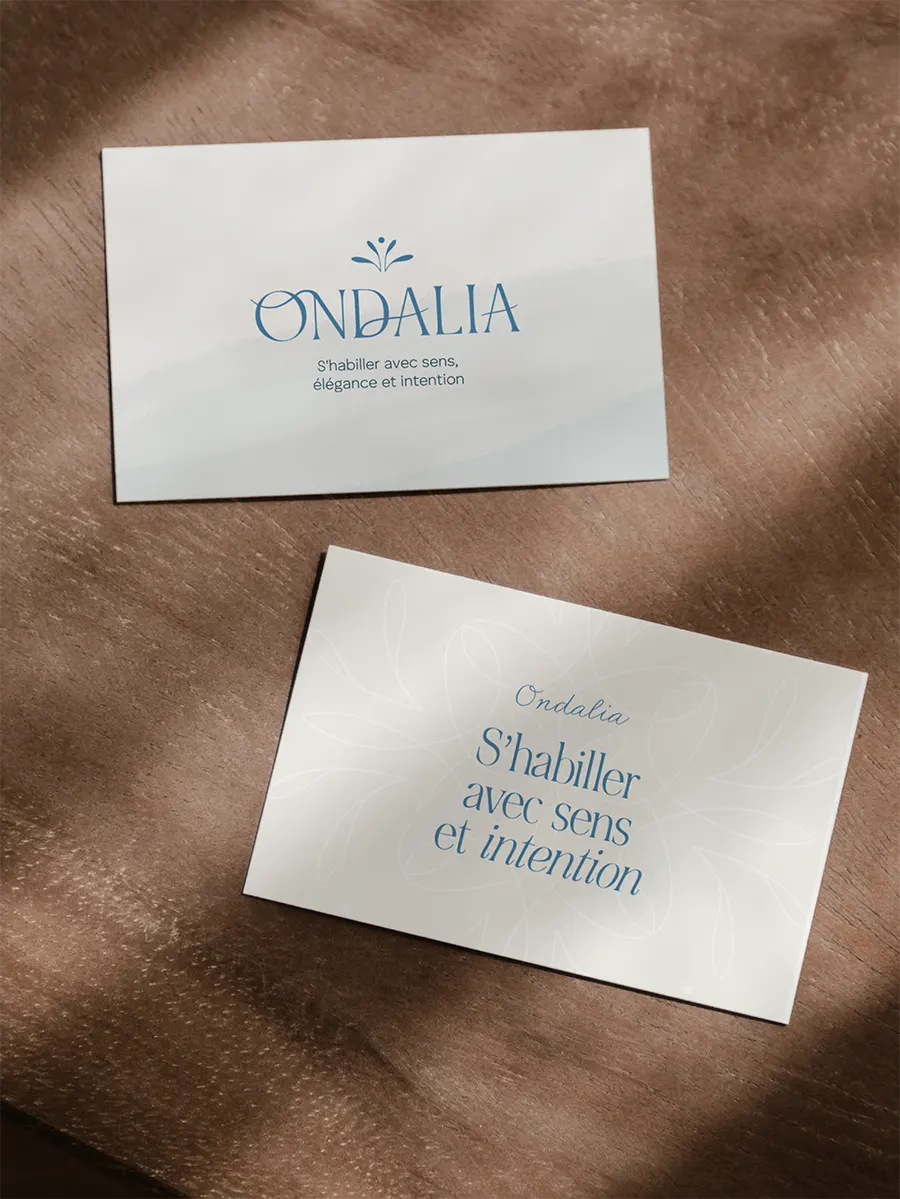 Identite visuelle Ondalia mode ethique Lucie Colin 9